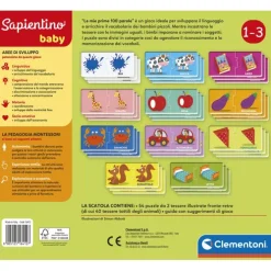 Sapientino Baby Montessori - Le mie prime 100 parole