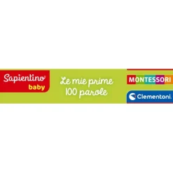 Sapientino Baby Montessori - Le mie prime 100 parole