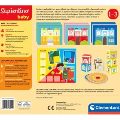 Sapientino Baby Montessori - La torre dei cubi