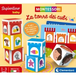 Sapientino Baby Montessori - La torre dei cubi