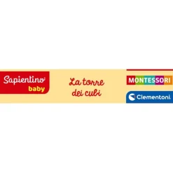 Sapientino Baby Montessori - La torre dei cubi