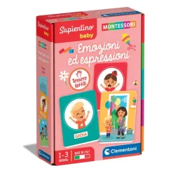 Sapientino Baby Montessori - Carte Emozioni ed Espressioni