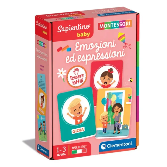 Sapientino Baby Montessori - Carte Emozioni ed Espressioni
