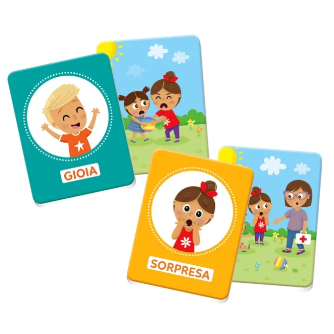 Sapientino Baby Montessori - Carte Emozioni ed Espressioni
