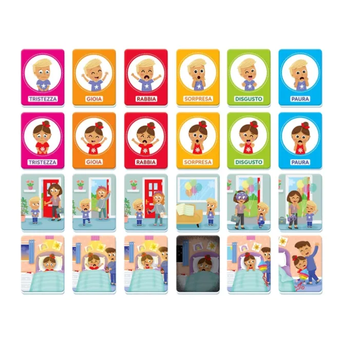 Sapientino Baby Montessori - Carte Emozioni ed Espressioni
