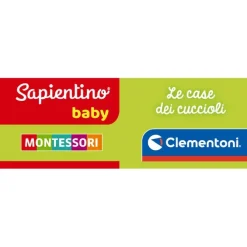 Sapientino Baby Montessori - Carte Le case dei Cuccioli