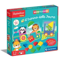 Sapientino Baby Montessori - Il trenino delle forme