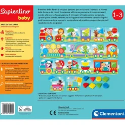 Sapientino Baby Montessori - Il trenino delle forme