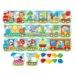 Sapientino Baby Montessori - Il trenino delle forme