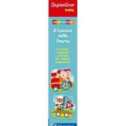 Sapientino Baby Montessori - Il trenino delle forme
