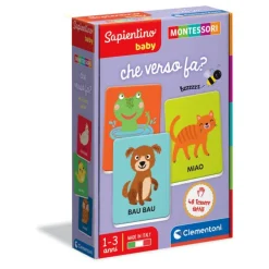 Sapientino Baby Montessori - Carte Che verso fa?