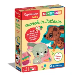 Sapientino Baby Montessori - Cuccioli in fattoria