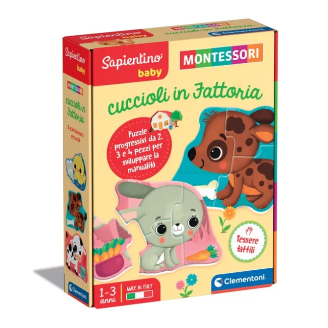 Sapientino Baby Montessori - Cuccioli in fattoria