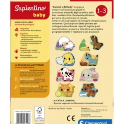 Sapientino Baby Montessori - Cuccioli in fattoria