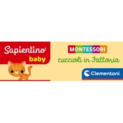 Sapientino Baby Montessori - Cuccioli in fattoria