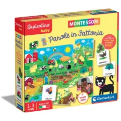 Sapientino Baby Montessori - Parole in fattoria