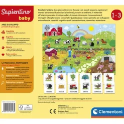 Sapientino Baby Montessori - Parole in fattoria