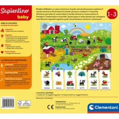 Sapientino Baby Montessori - Parole in fattoria