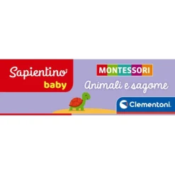 Sapientino Baby Montessori - Animali e sagome