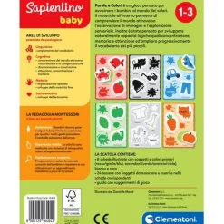 Sapientino Baby Montessori - Parole e colori
