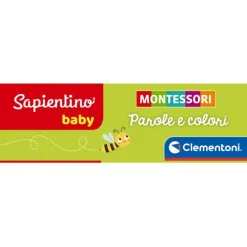 Sapientino Baby Montessori - Parole e colori