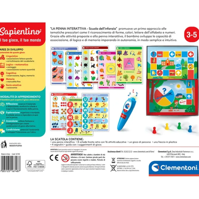 Scuola dell'infanzia - Forme, colori, alfabeto e numeri