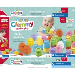Soft Clemmy - Confezione 24 Mattoncini