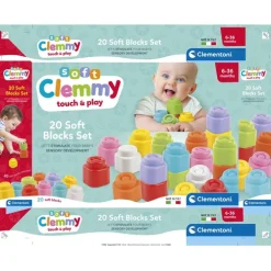Soft Clemmy - Confezione 20 Mattoncini