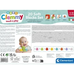 Soft Clemmy - Confezione 20 Mattoncini