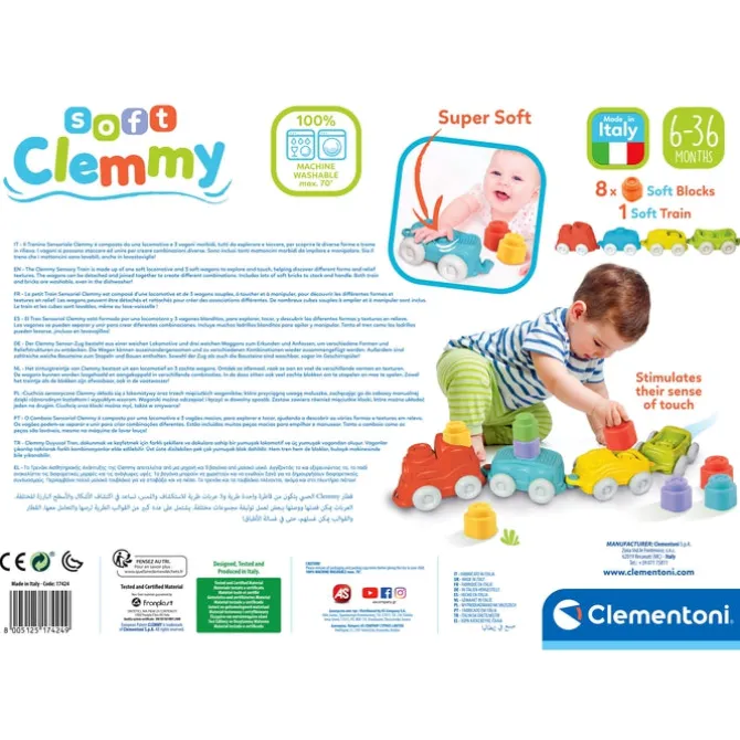 Soft Clemmy - Touch, move & Play Sensory Train
