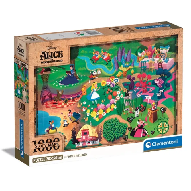 Story Maps - Alice in Wonderland - 1000 pezzi