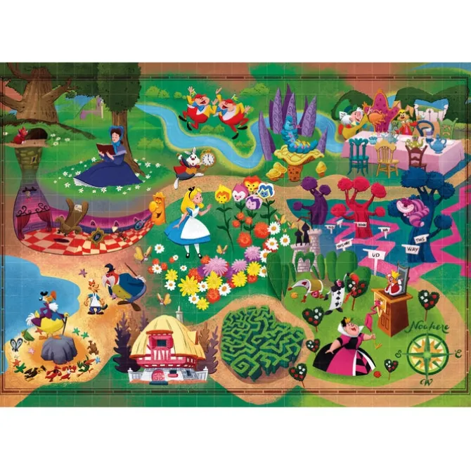 Story Maps - Alice in Wonderland - 1000 pezzi