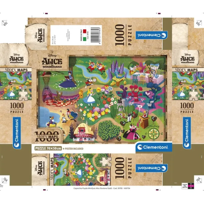 Story Maps - Alice in Wonderland - 1000 pezzi