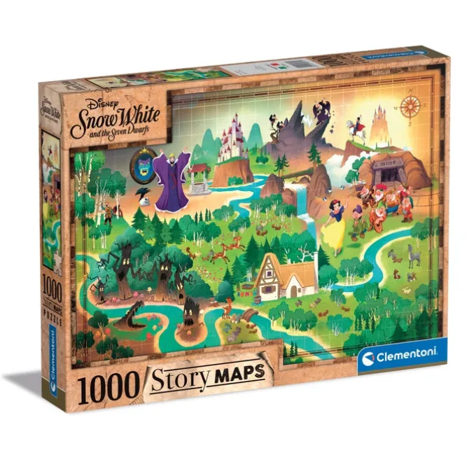 Story Maps - Disney Snow White - 1000 pezzi