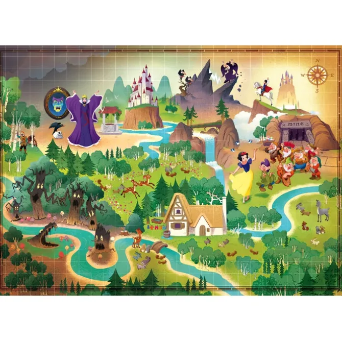 Story Maps - Disney Snow White - 1000 pezzi
