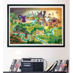 Story Maps - Disney Snow White - 1000 pezzi