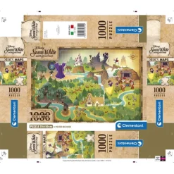 Story Maps - Disney Snow White - 1000 pezzi