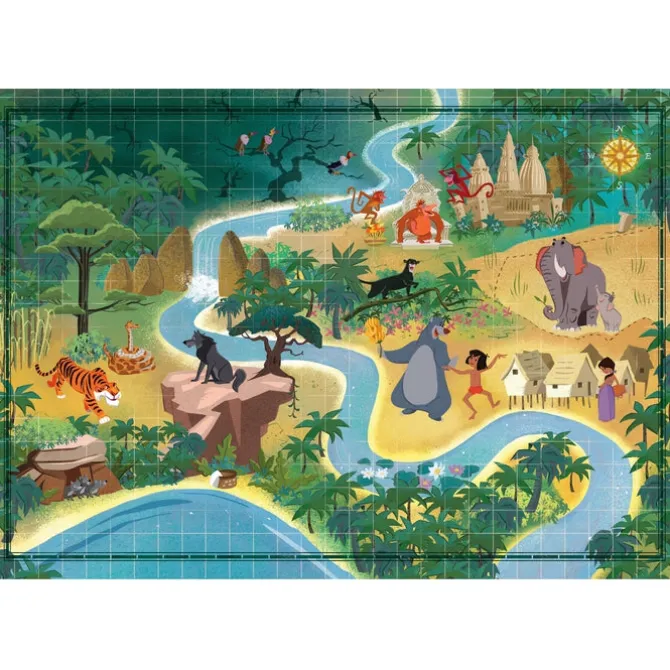 Story Maps - Disney The Jungle Book - 1000 pezzi
