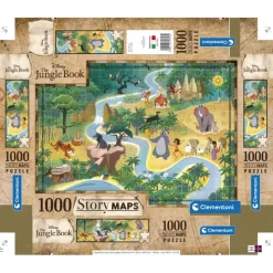 Story Maps - Disney The Jungle Book - 1000 pezzi