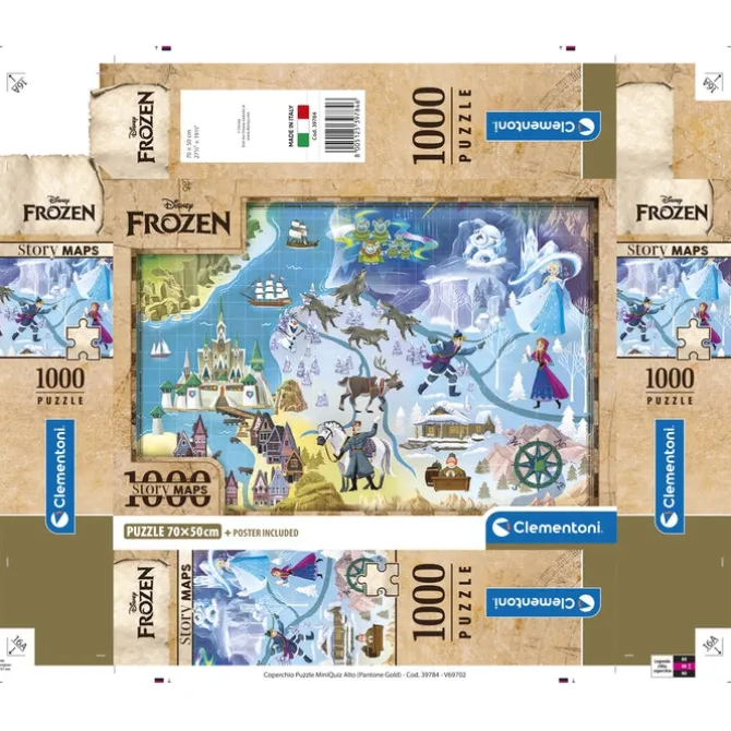Story Maps - Frozen - 1000 pezzi