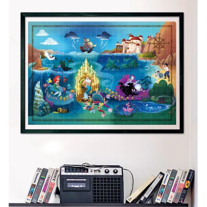 Story Maps - The Little Mermaid - 1000 pezzi