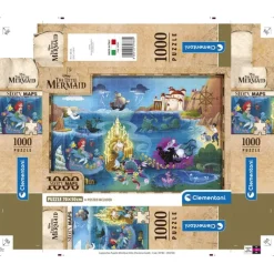 Story Maps - The Little Mermaid - 1000 pezzi