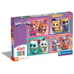 SuperKitties - 1x12 + 1x16 + 1x20 + 1x24 pezzi