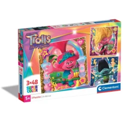 Trolls 3 - 3x48 pezzi