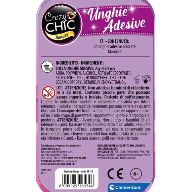 Unghie Finte Adesive - BUTTERFLY