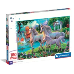 Unicorns At The Waterfall - 180 pezzi