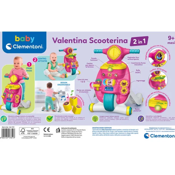 Valentina Scooterina Primi Passi 2 in 1