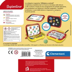 Valigetta magnetica Alfabeto e Animali