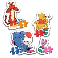 Winnie the Pooh - 1x3 + 1x6 + 1x9 + 1x12 pezzi