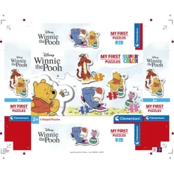 Winnie the Pooh - 1x3 + 1x6 + 1x9 + 1x12 pezzi